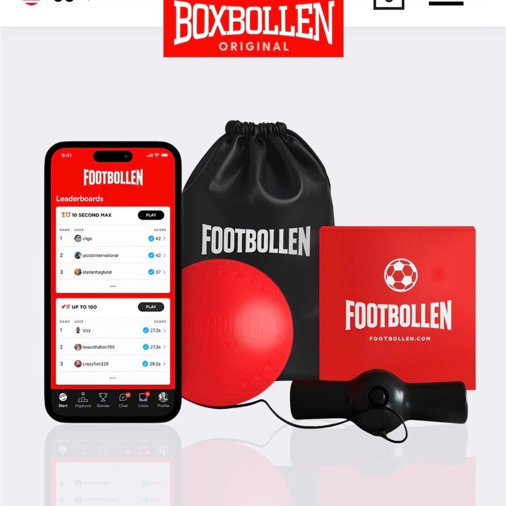 NIB Footbollen - Branded Play Set - Picture 4 of 4